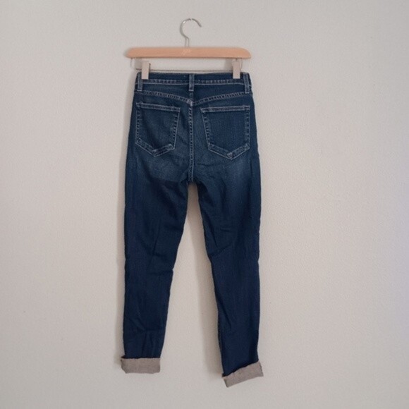 💫SALE💫 NEW NWOT L’Agence Olga High Rise Cigarette Jeans size.25 Strech - Picture 8 of 8